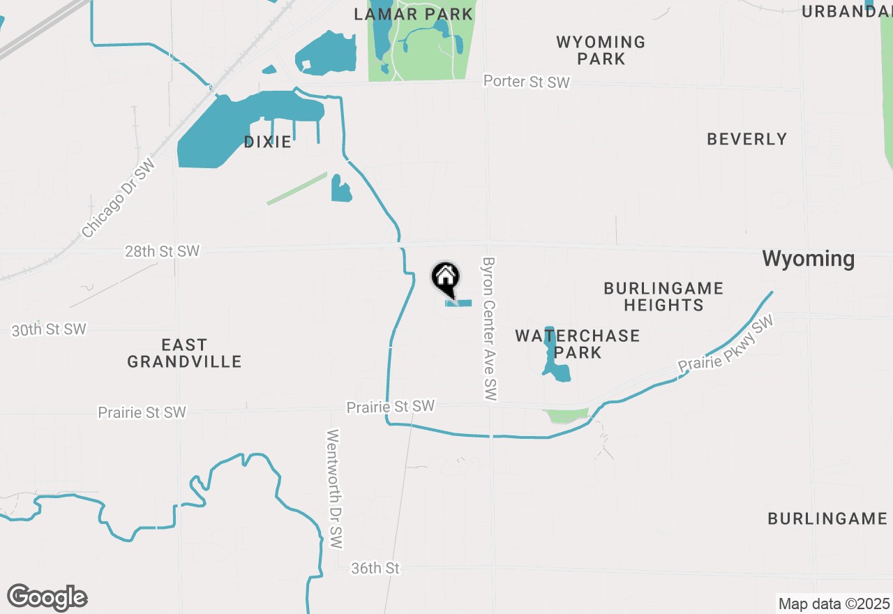 Map of 2951 Byron Center Avenue Sw #F, Wyoming, MI 49519