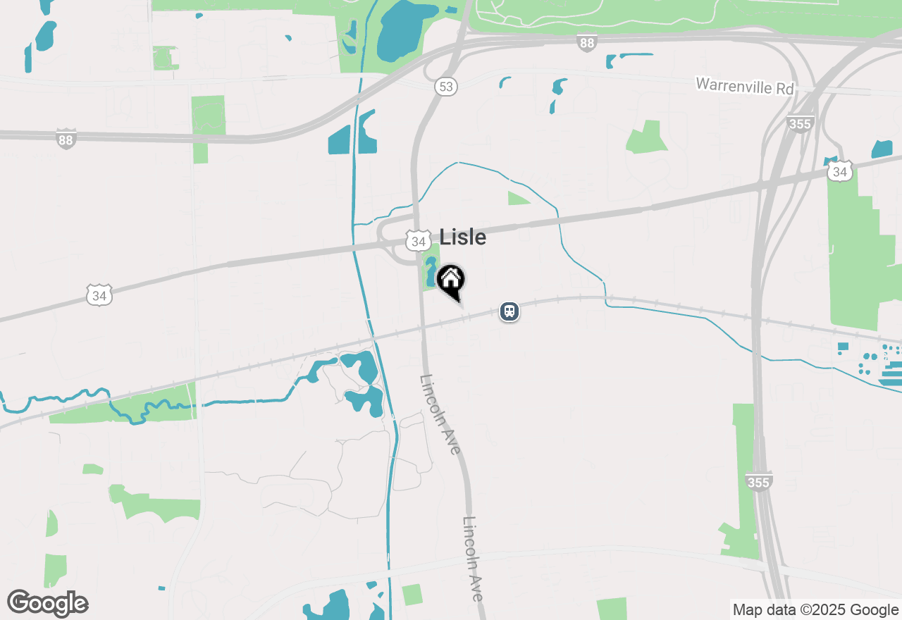 Map of 1111 Burlington Avenue #413, Lisle, IL 60532