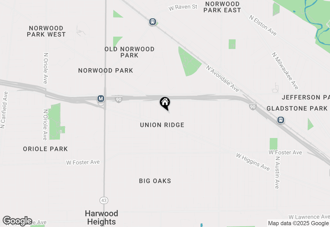 Map of 6752 W Rascher Avenue, Chicago, IL 60656