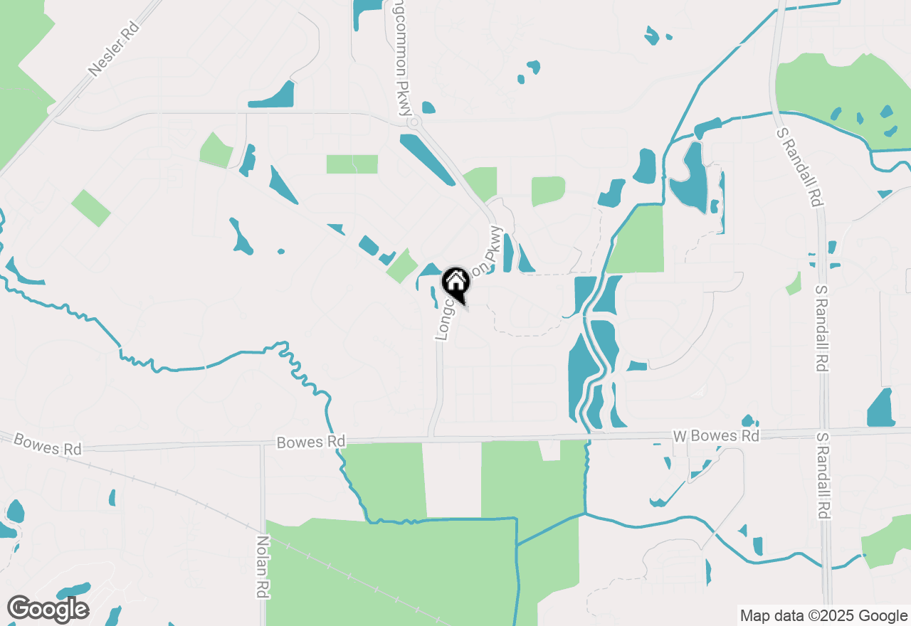 Map of 2876 Stoney Creek Drive, Elgin, IL 60124