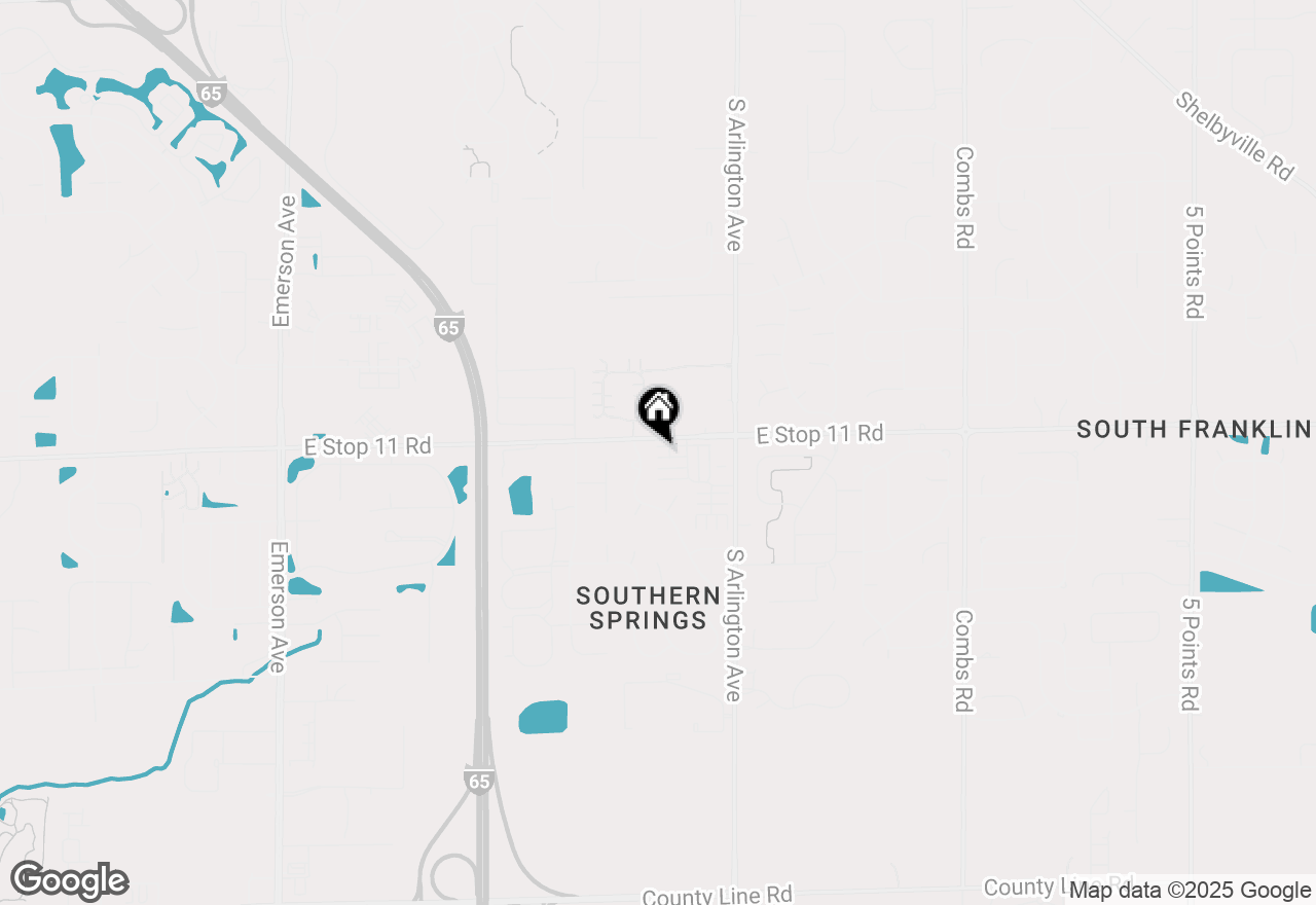 Map of 5814 Shipwatch Place, Indianapolis, IN 46237