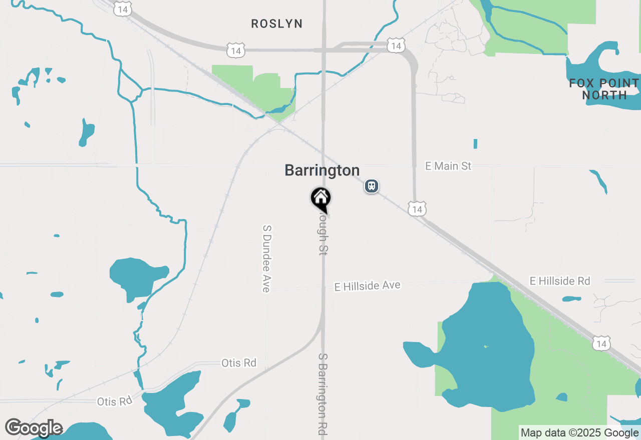 Map of 418 S Hough Street, Barrington, IL 60010