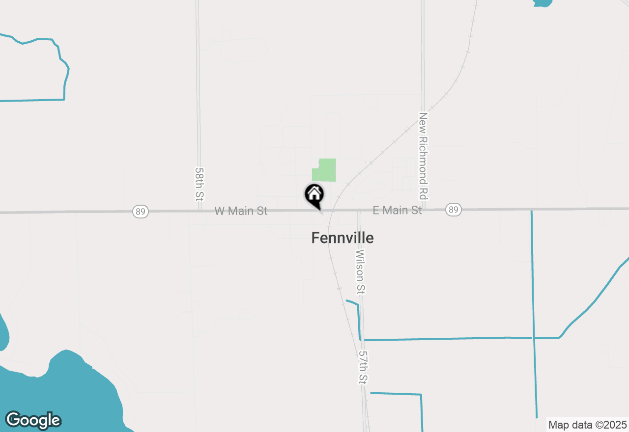 Map of 106 E Main Street, Fennville, MI 49408