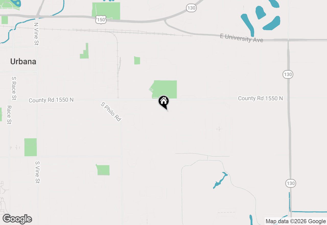 Map of 1907 Weaver Street, Urbana, IL 61802