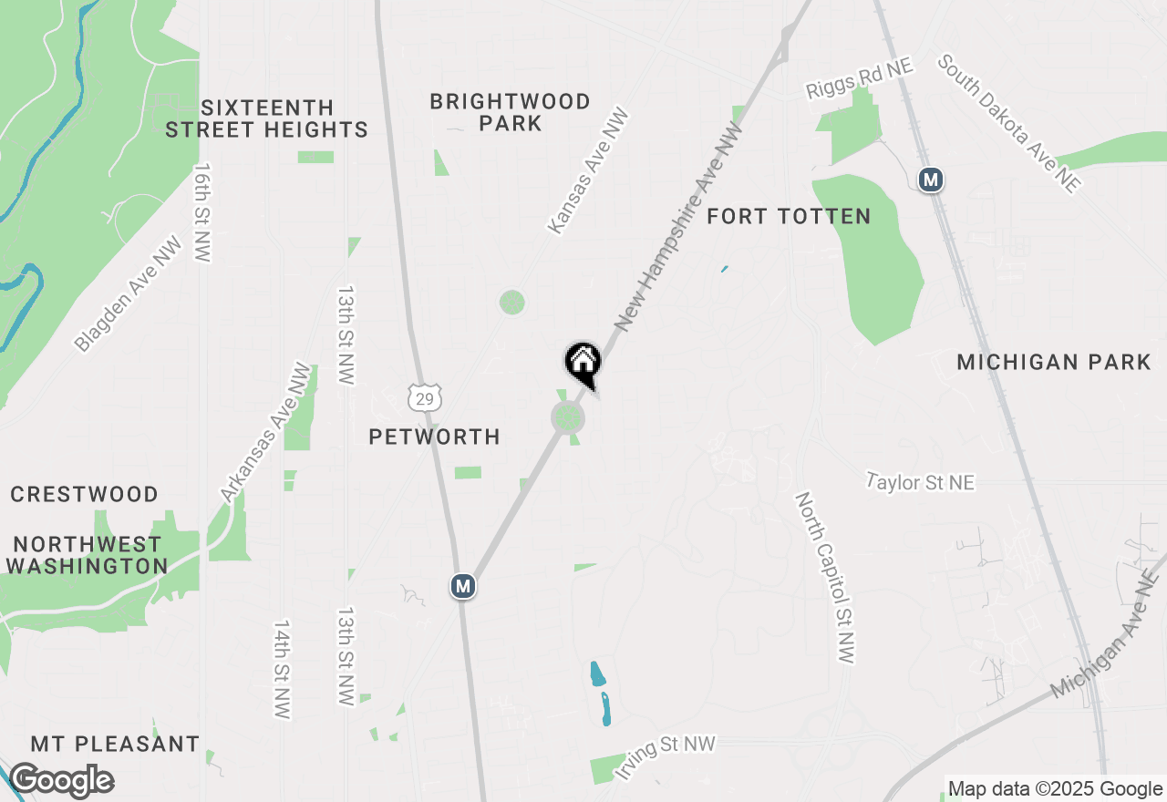 Map of 4313 New Hampshire Avenue Nw #1, Washington, DC 20011