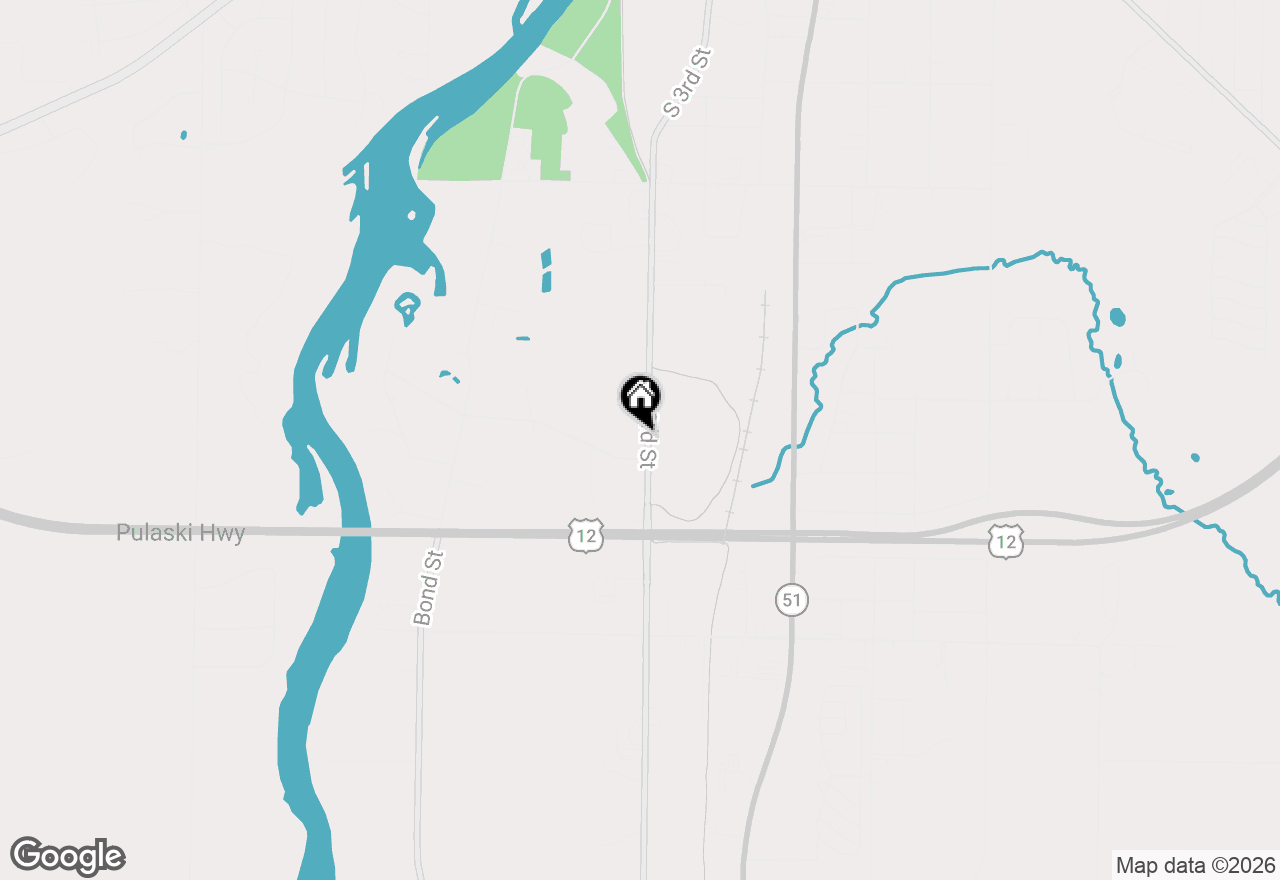 Map of 1630 S 3rd Street, Niles, MI 49120