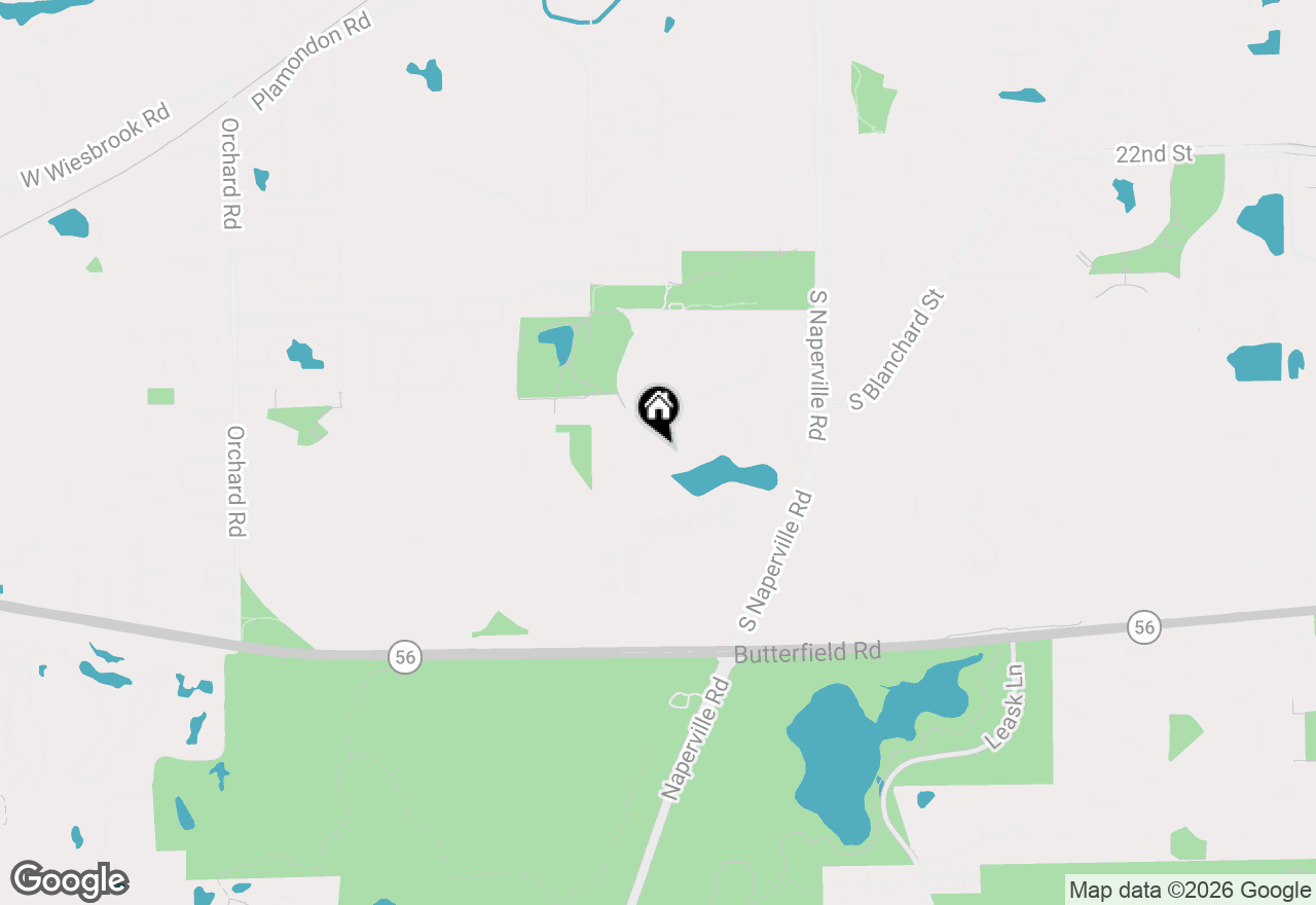 Map of 30 Danada Drive, Wheaton, IL 60189