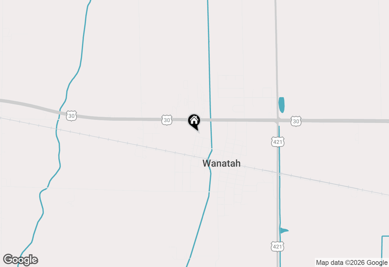 Map of 301 N Lincoln Street, Wanatah, IN 46390