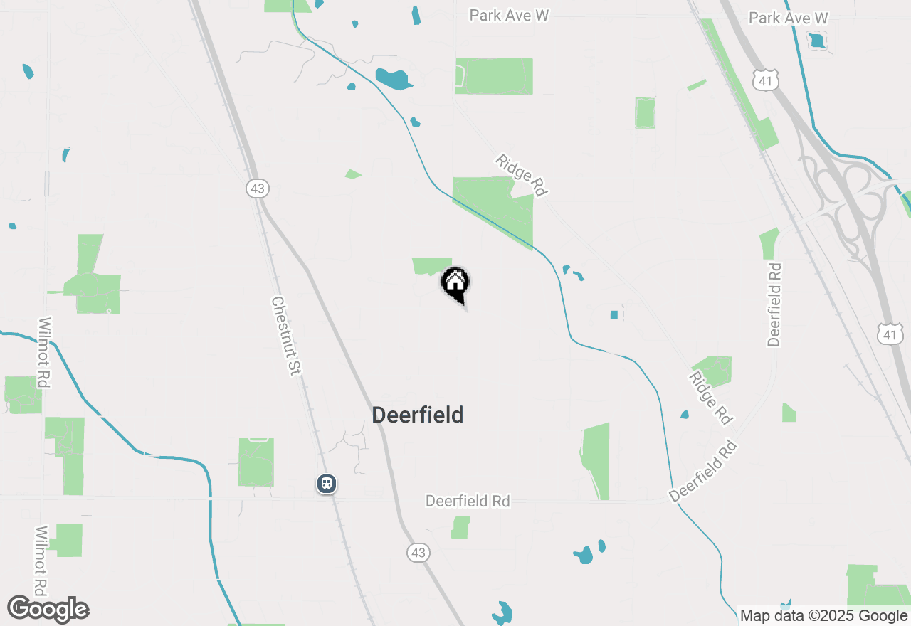 Map of 1240 Warrington Road, Deerfield, IL 60015