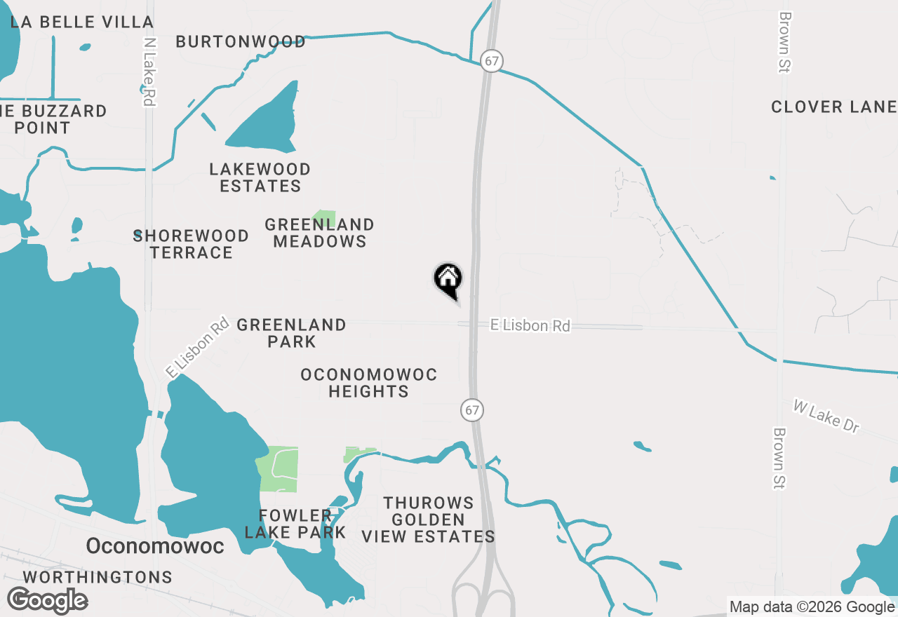 Map of 987 Prairieview Cir, Oconomowoc, WI 53066