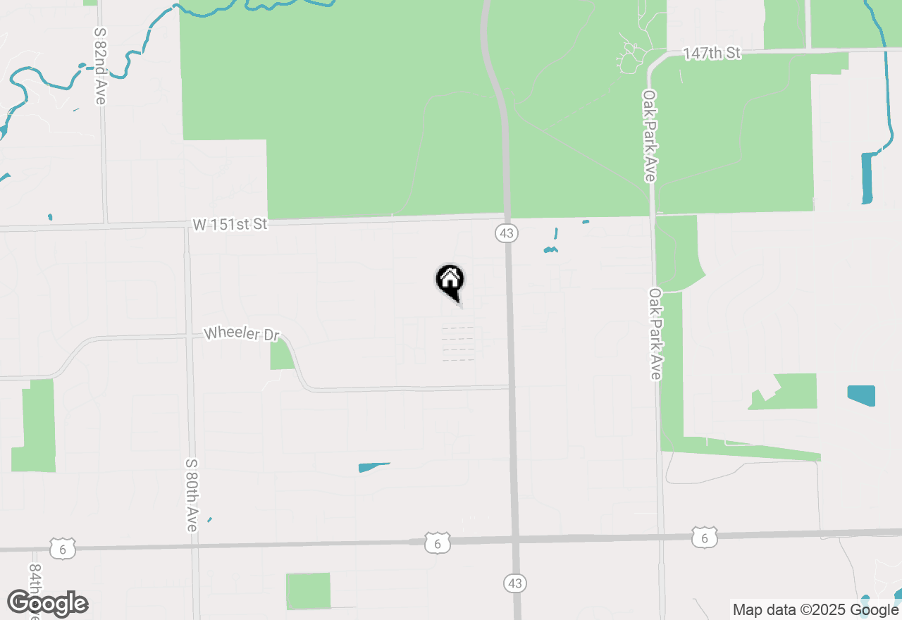 Map of 15262 S 74 Th Avenue #36, Orland Park, IL 60462