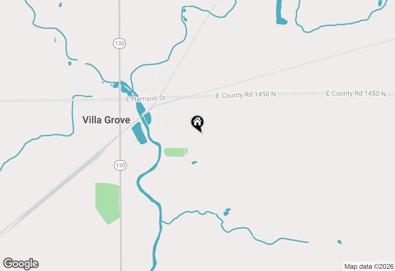Map of 17 Park Drive, Villa Grove, IL 61956