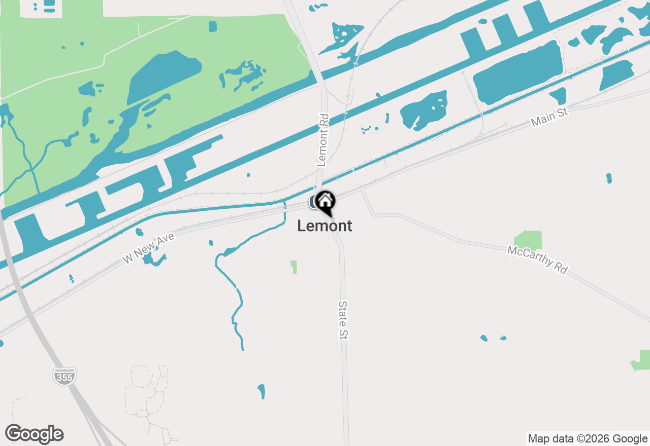 Map of 308 State Street #1, Lemont, IL 60439