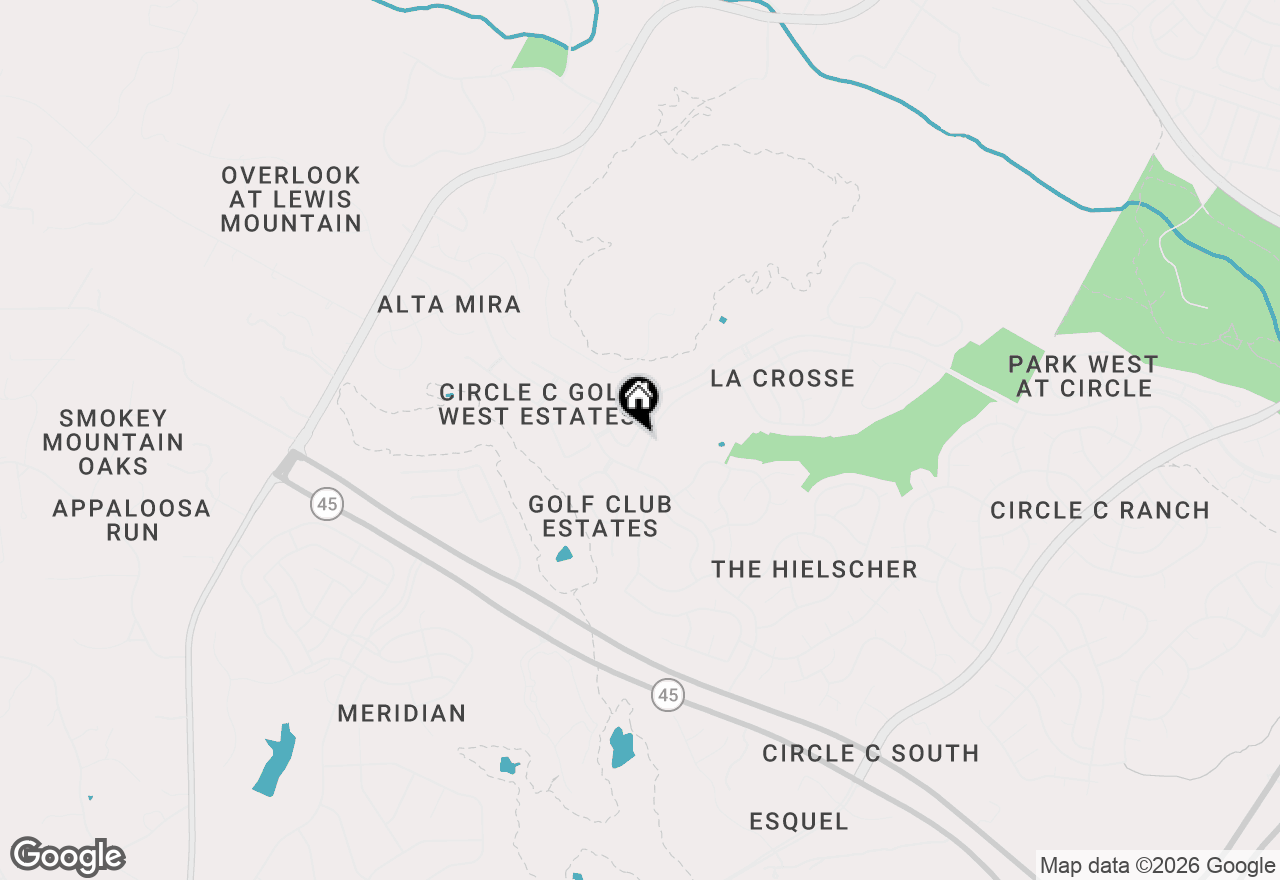 Map of 7629 Brecourt Manor Way, Austin, TX 78739