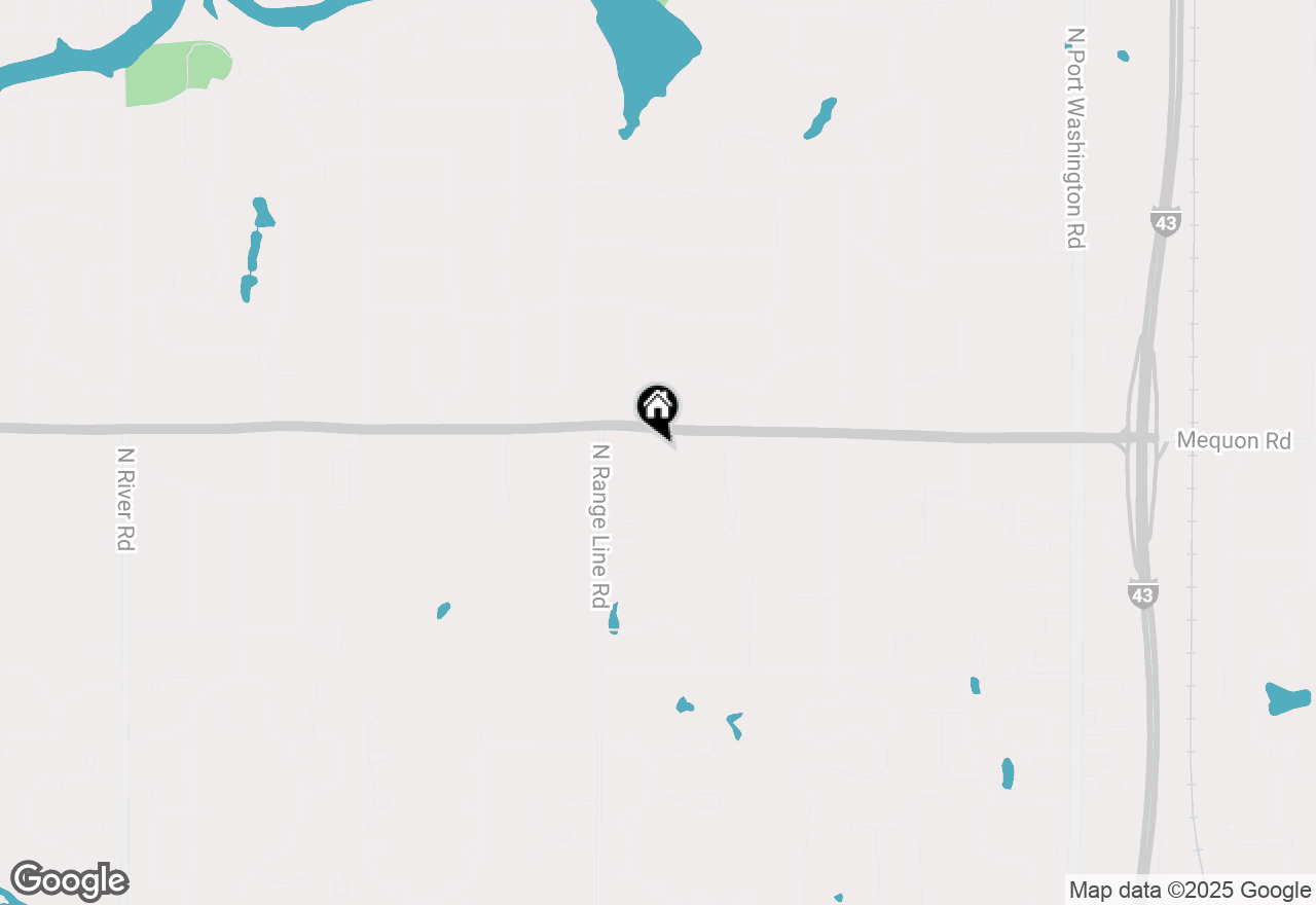Map of 2505 W Mequon Rd, Mequon, WI 53092