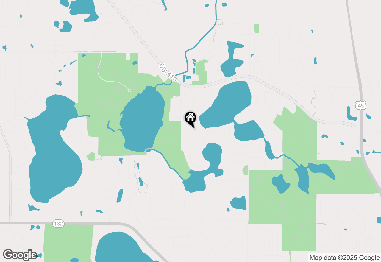 Map of 418 Surrey Lane, Lindenhurst, IL 60046