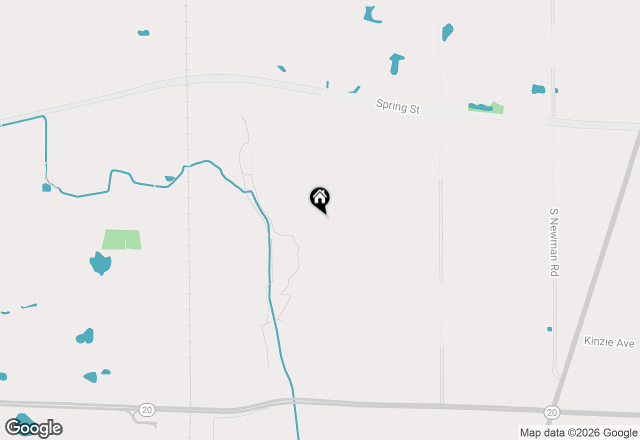Map of 301 S Summerset Dr, Mount Pleasant, WI 53406