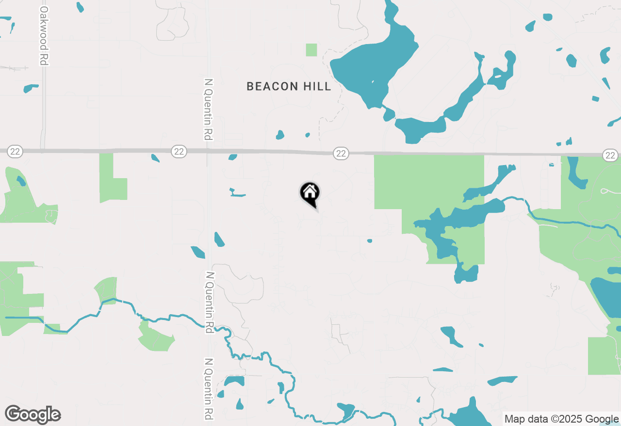 Map of 22711 N Amy Lane, Kildeer, IL 60047