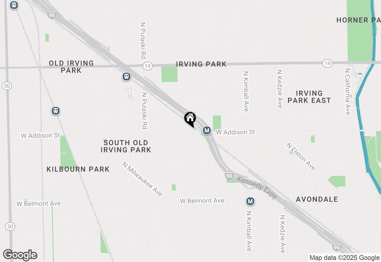 Map of 3718 W Addison Street, Chicago, IL 60618