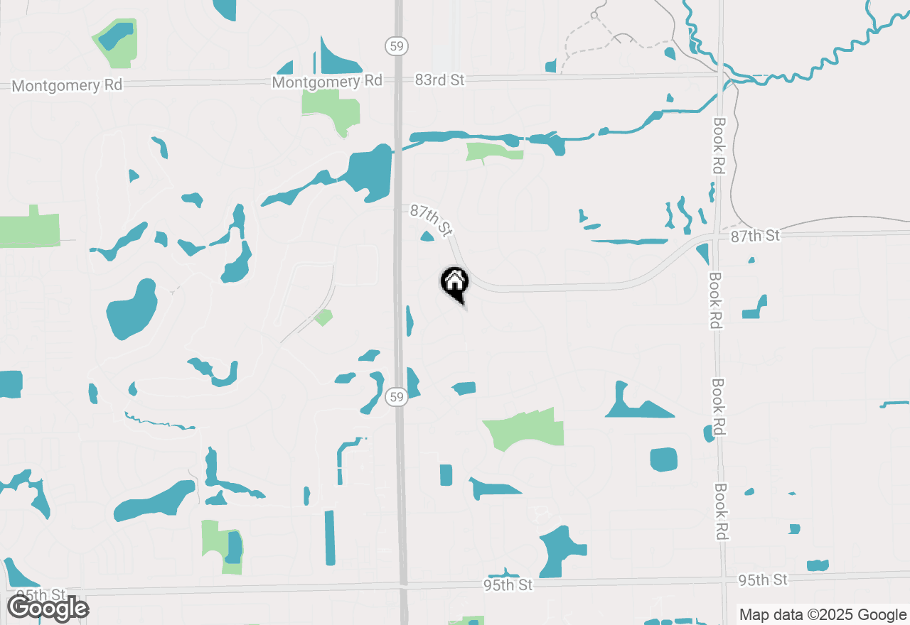 Map of 2804 White Thorn Circle #2804, Naperville, IL 60564