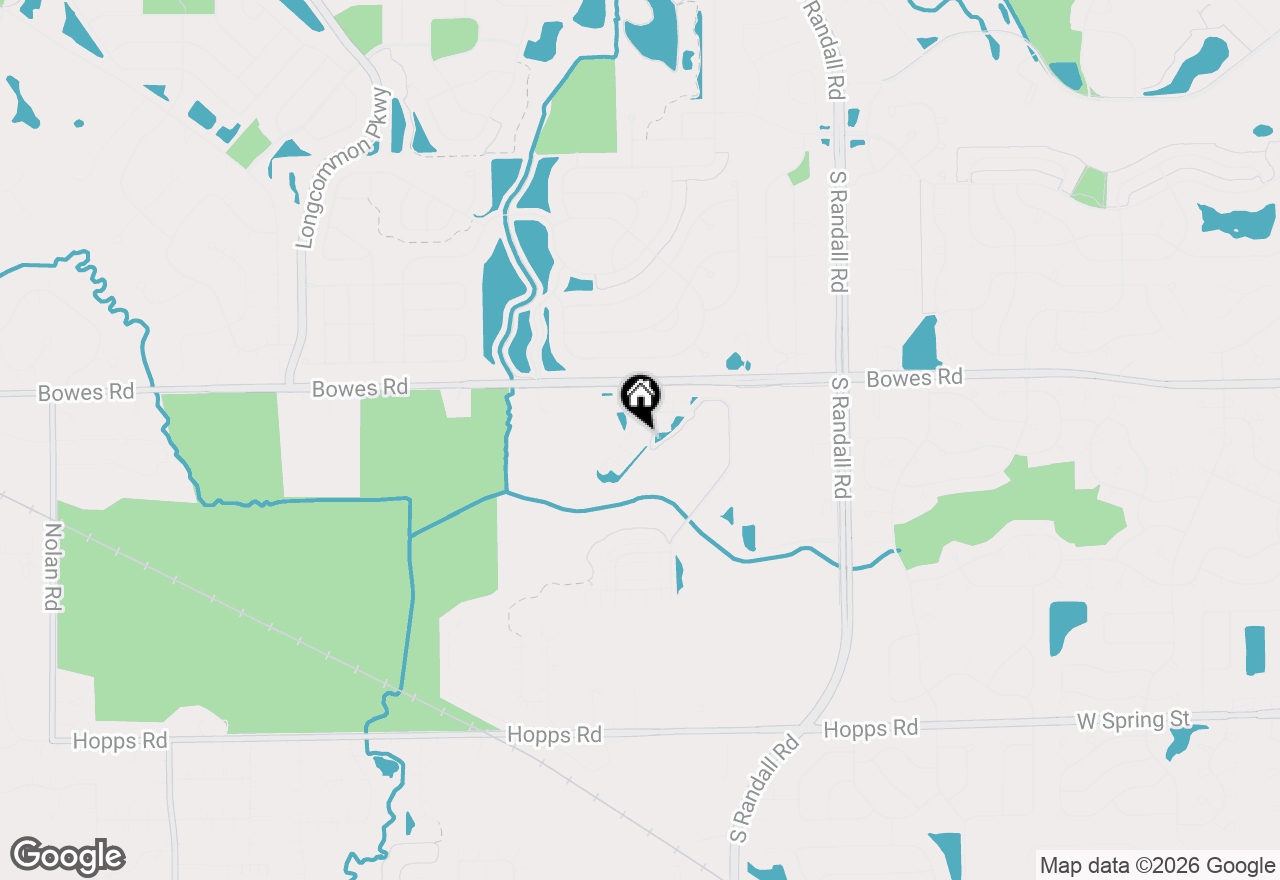 Map of 1021 Crane Point, Elgin, IL 60124