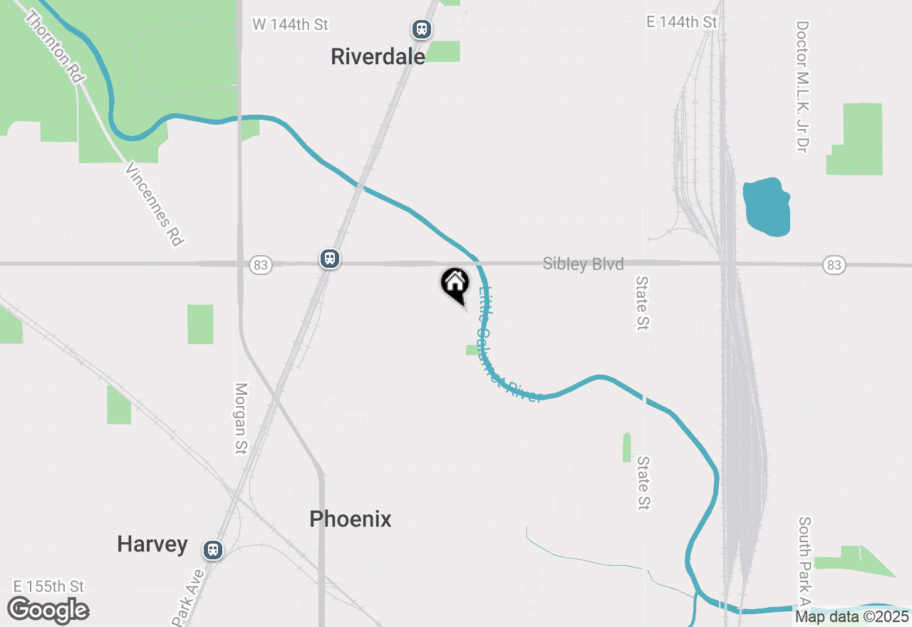 Map of 14811 Perry Avenue, South Holland, IL 60473