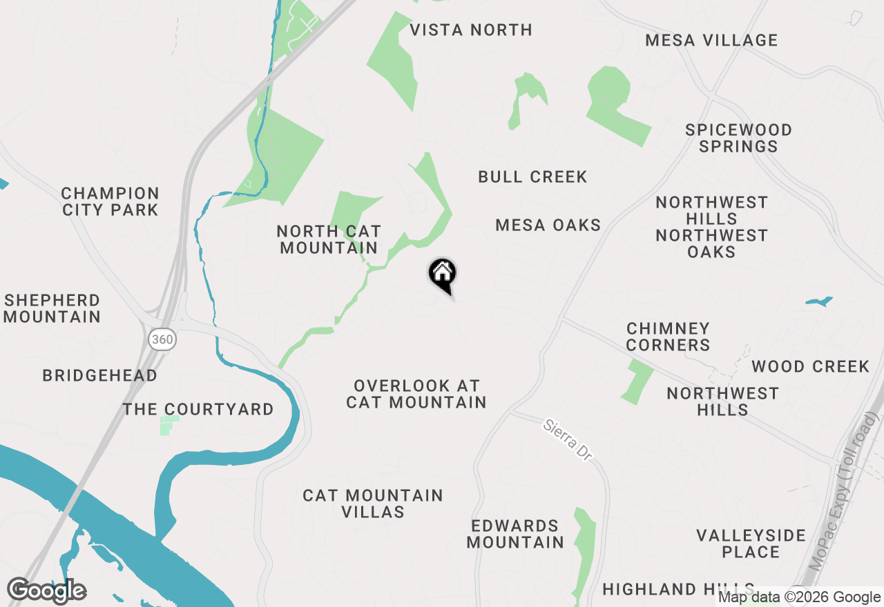 Map of 4321 Far West Blvd, Austin, TX 78731