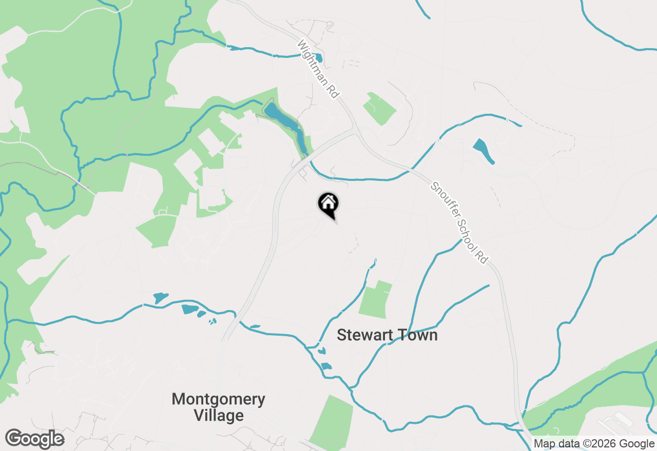 Map of 9409 Chatteroy Place, Montgomery Village, MD 20886