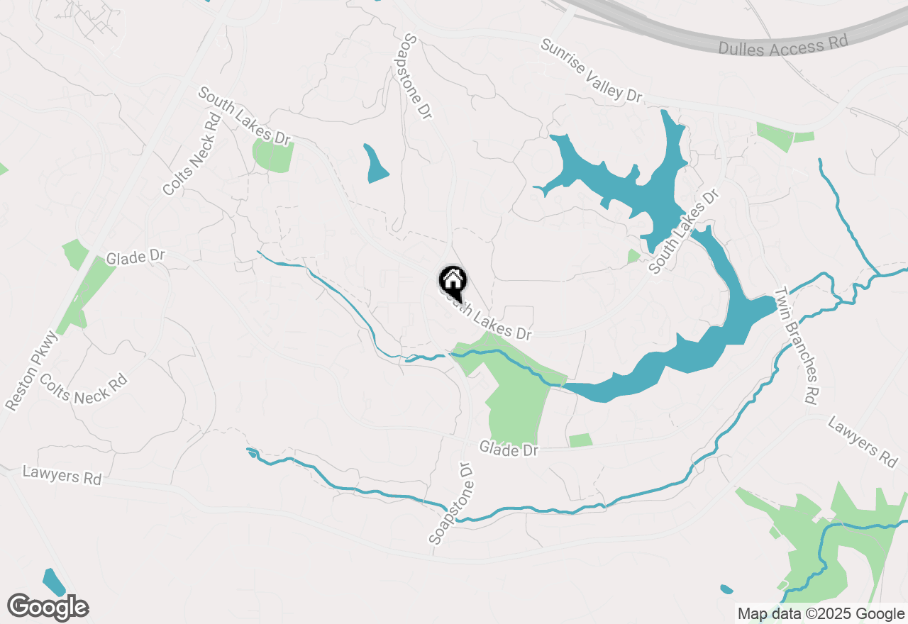 Map of 11504 Ivy Bush Court, Reston, VA 20191