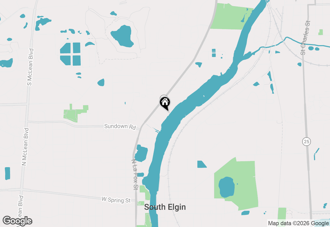 Map of 117 Arthur Avenue, South Elgin, IL 60177