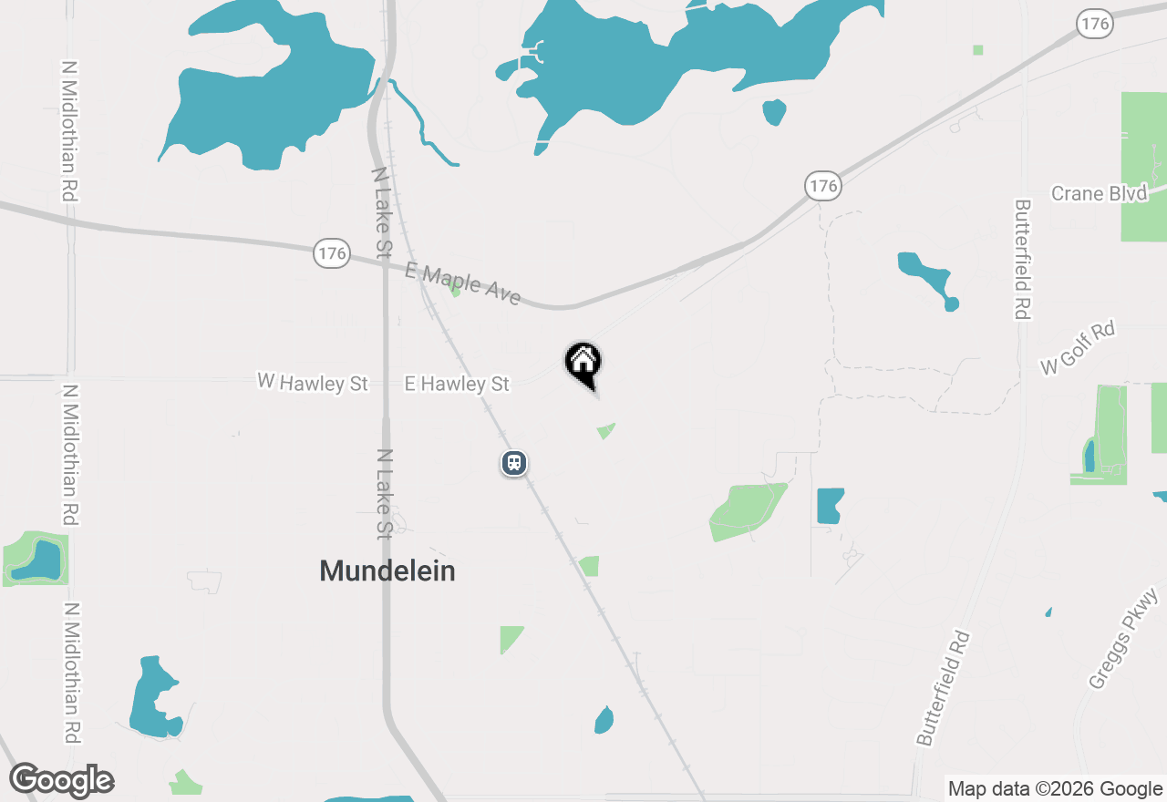 Map of 623 Mckinley Avenue, Mundelein, IL 60060