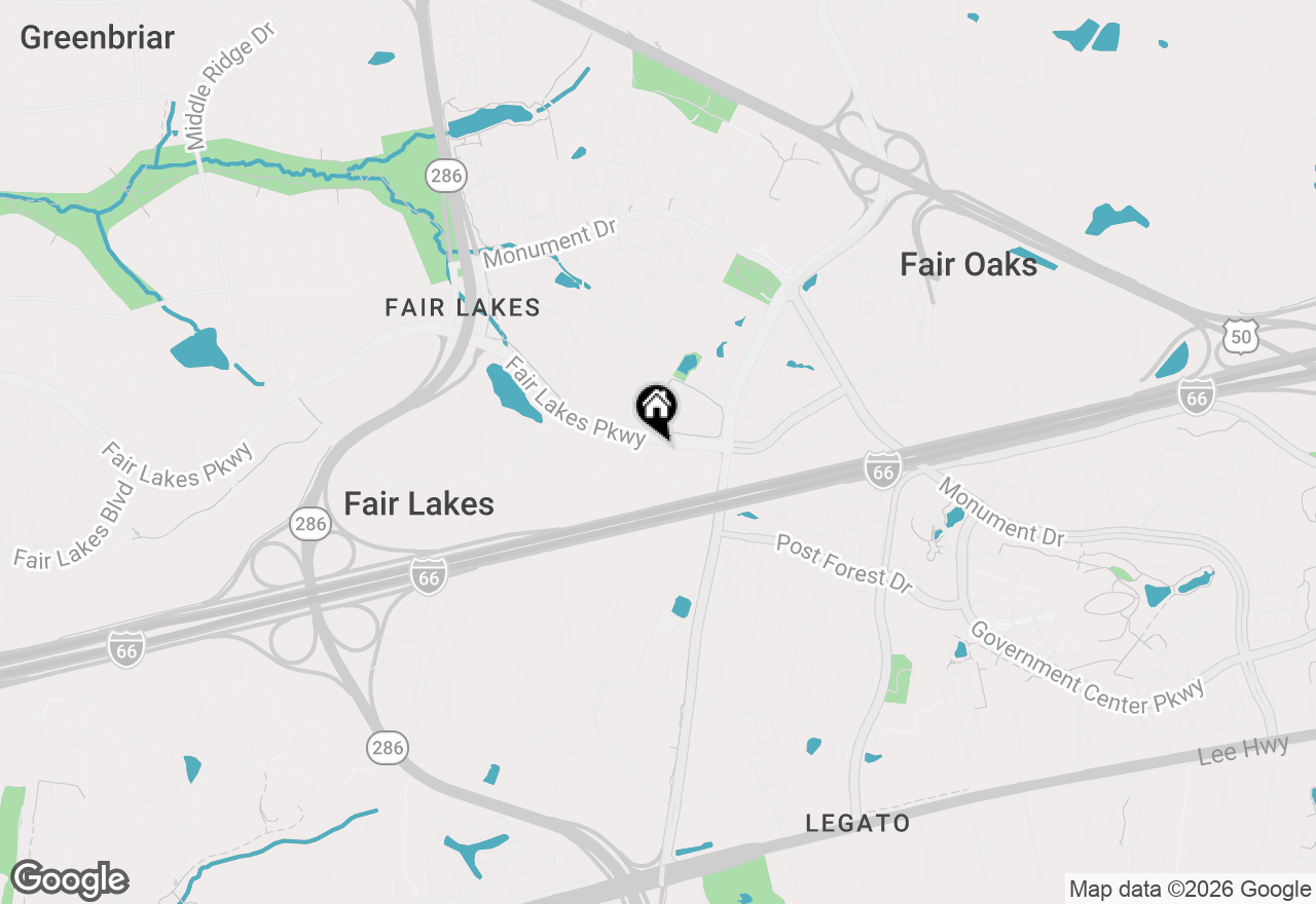 Map of 12446 Liberty Bridge Road, Fairfax, VA 22033