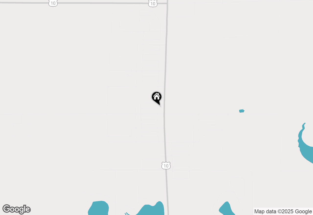 Map of 2570 W Byron Street, Baldwin, MI 49304