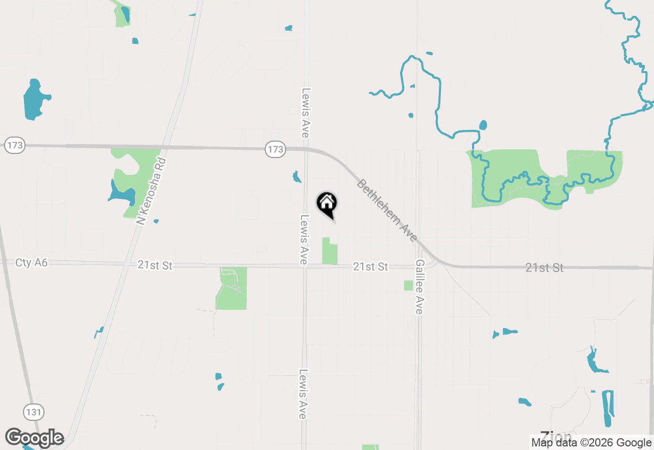 Map of 1915 Joppa Avenue, Zion, IL 60099