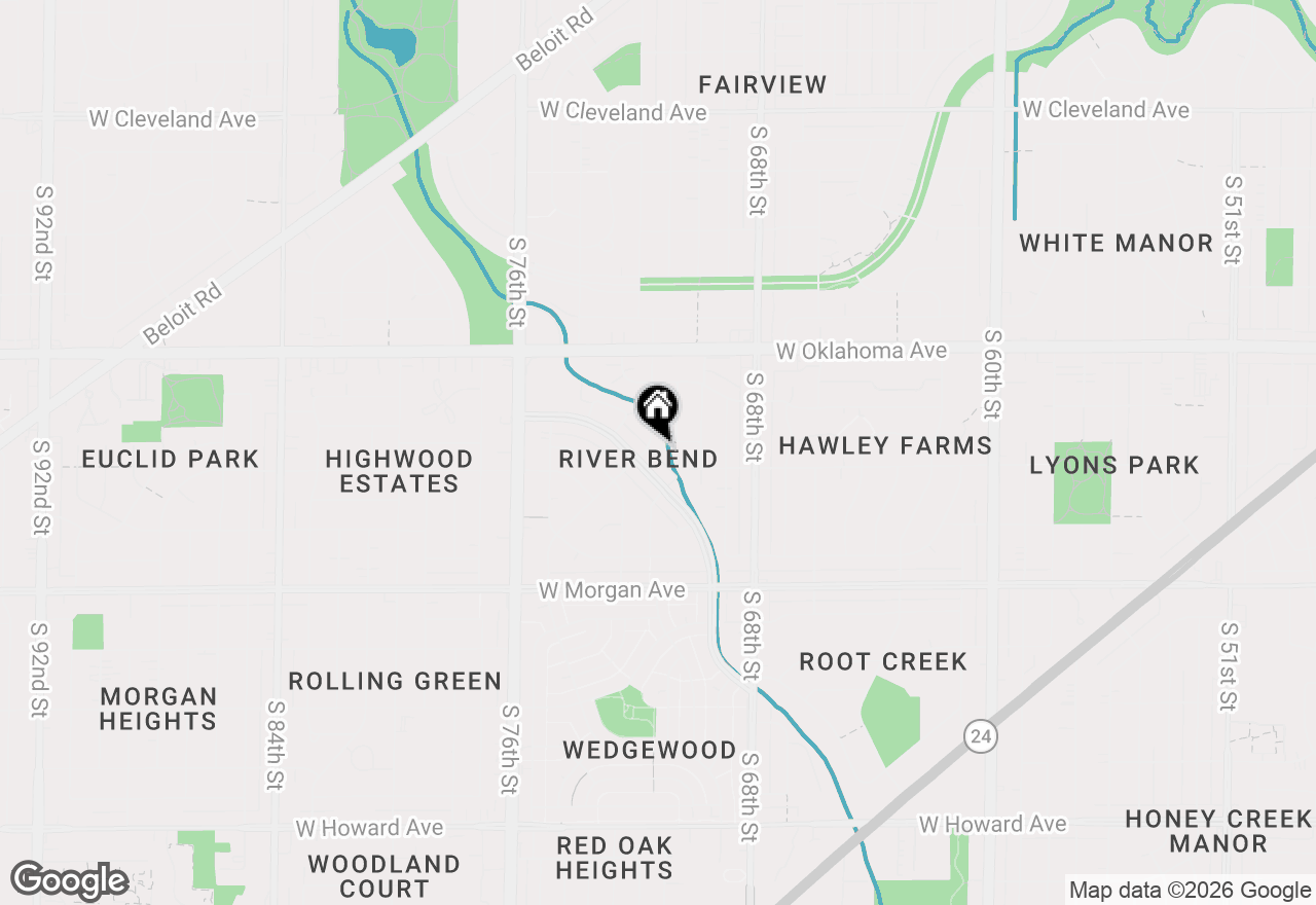 Map of 3250 S 72nd St, Milwaukee, WI 53219
