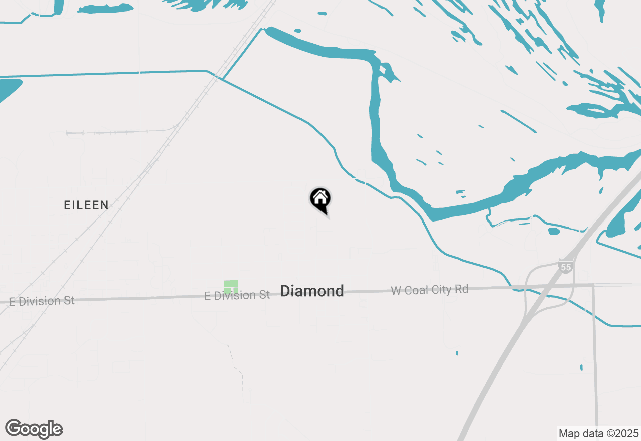 Map of 465 N School Street #473, Diamond, IL 60416