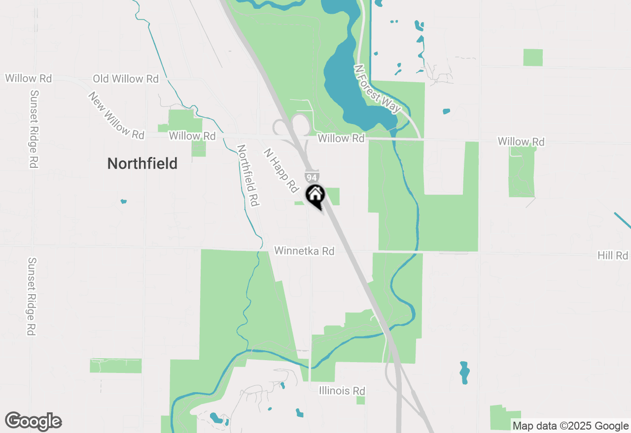 Map of 189 Happ Road, Northfield, IL 60093