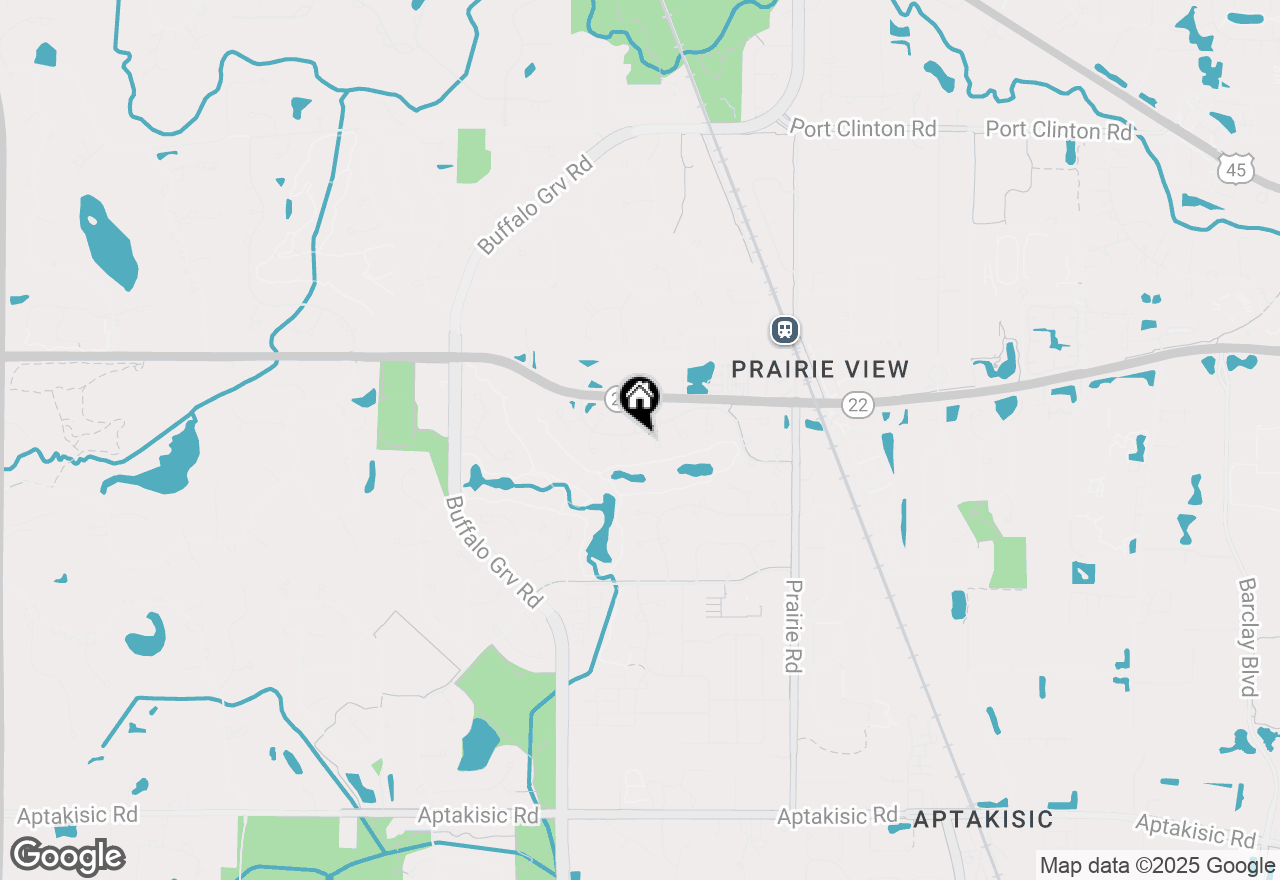 Map of 215 Willow Parkway, Buffalo Grove, IL 60089