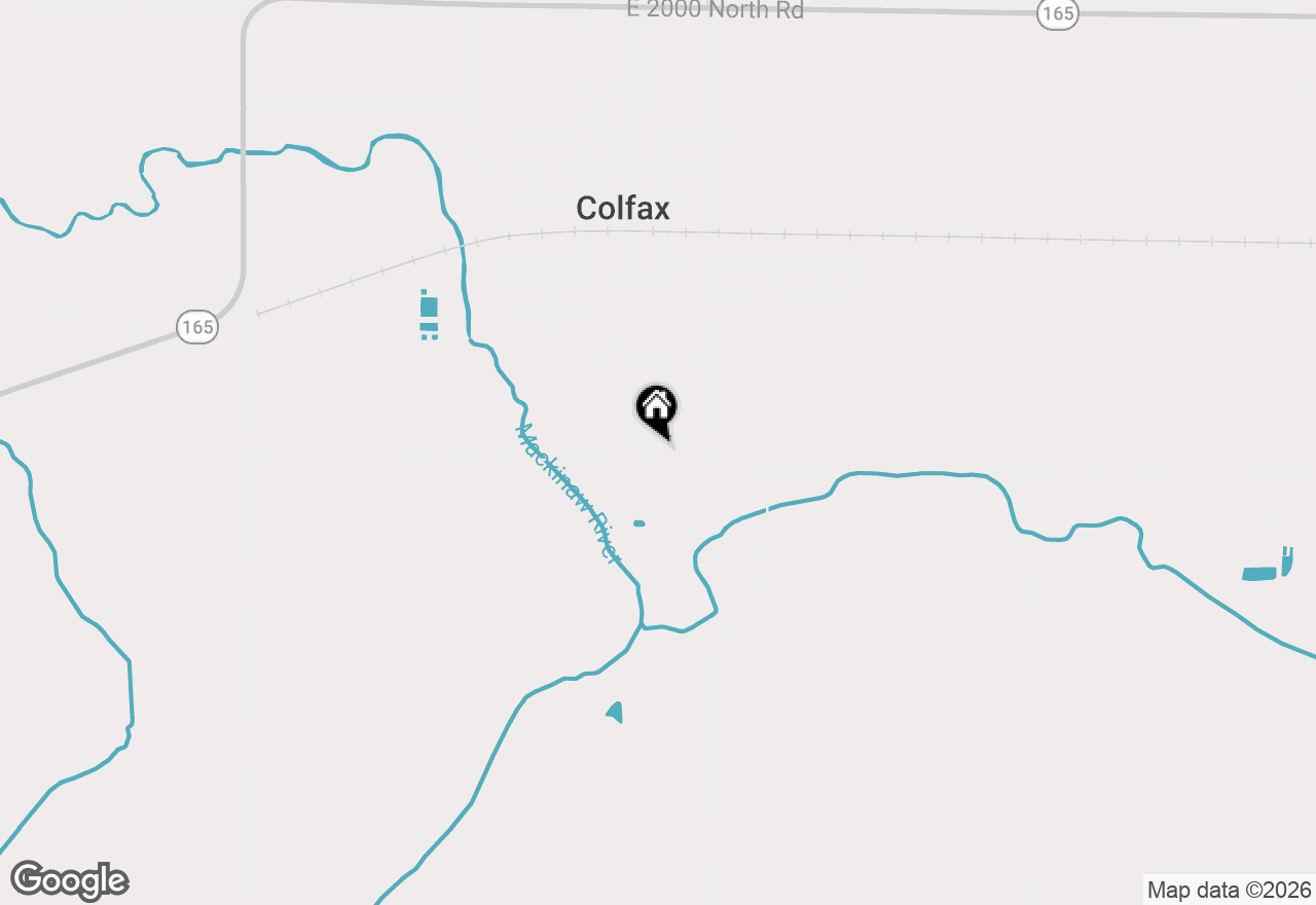 Map of 417 Sunset Drive, Colfax, IL 61728