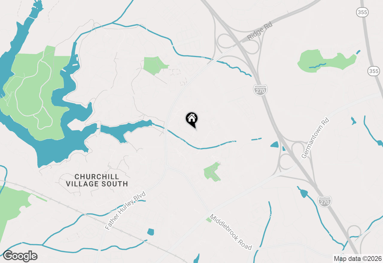 Map of 13006 Thunderhead Drive, Germantown, MD 20874