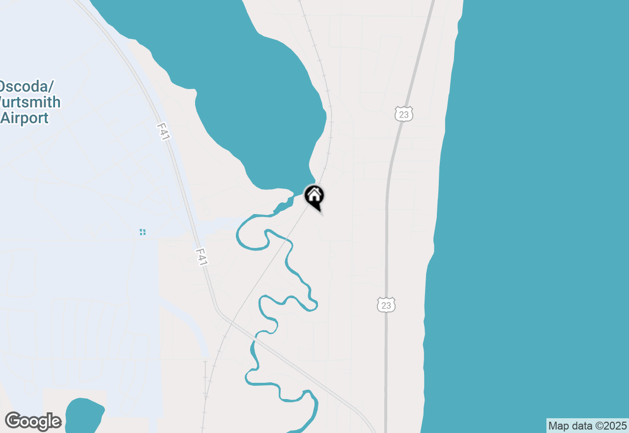 Map of 5760 Chalet Court, Oscoda, MI 48750