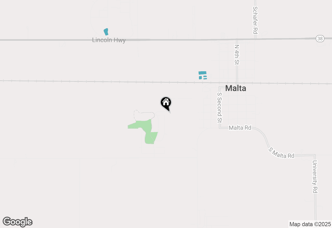 Map of 724 Prairie Pond Circle, Malta, IL 60150