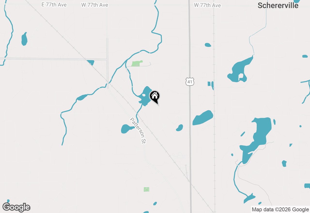 Map of 11712 Leonardo Drive, St. John, IN 46373