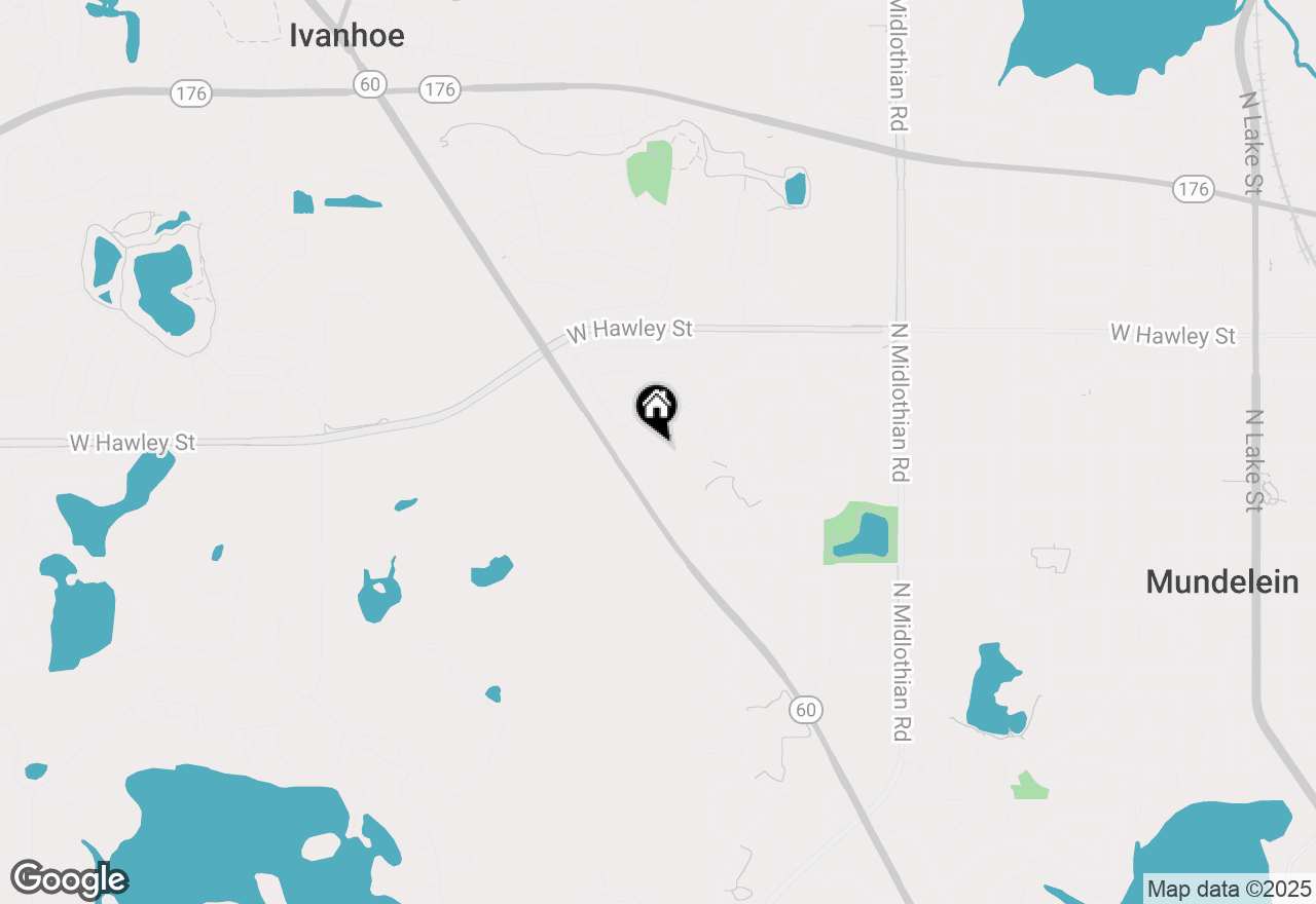 Map of 221 Pinehurst Drive, Mundelein, IL 60060