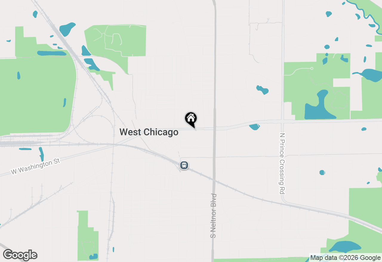 Map of 434 E Washington Street, West Chicago, IL 60185