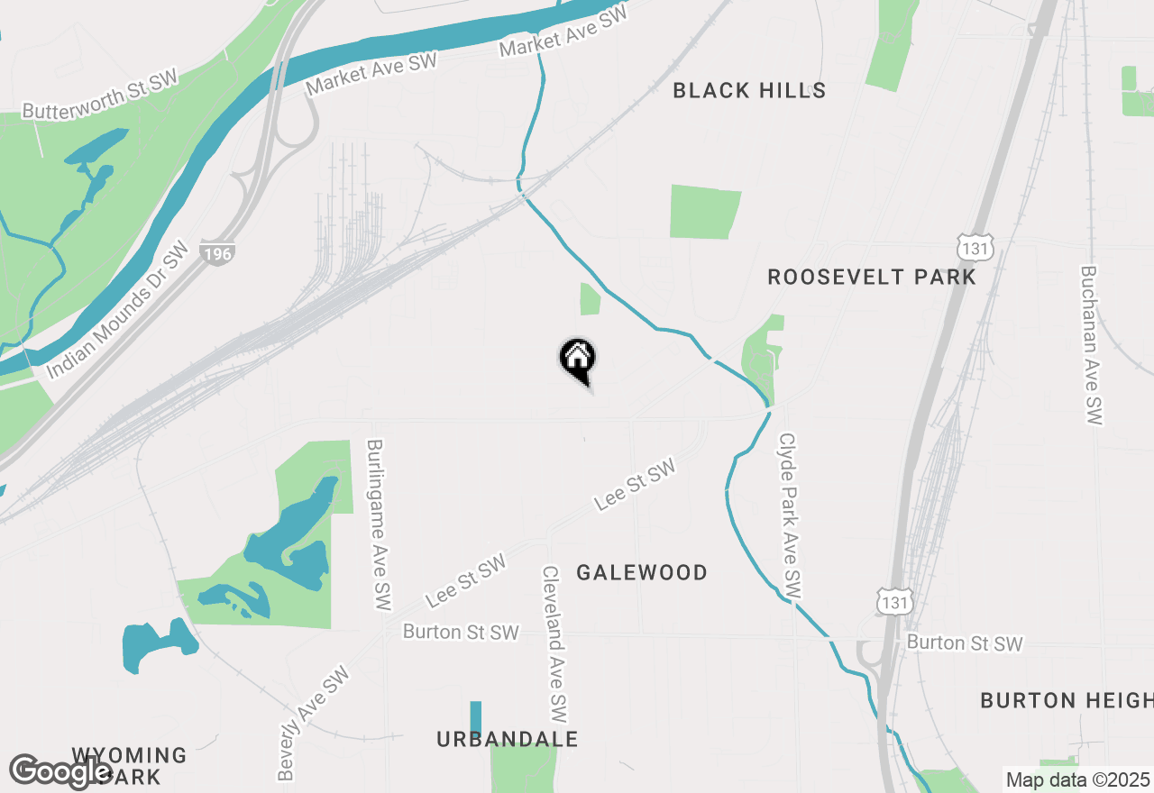 Map of 1203 Rathbone Street Sw #2, Wyoming, MI 49509