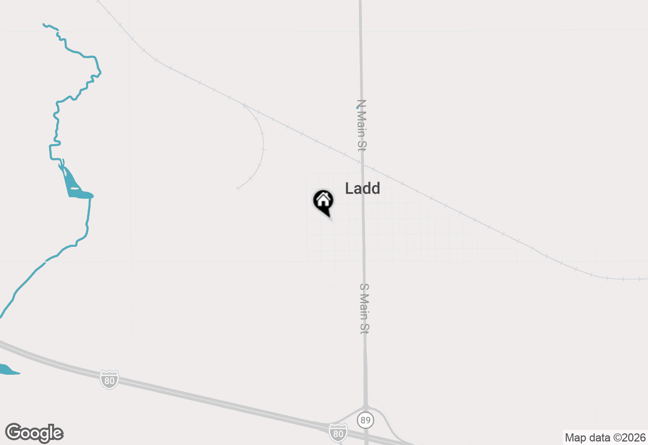 Map of (Address confidential), Ladd, Illinois 61329