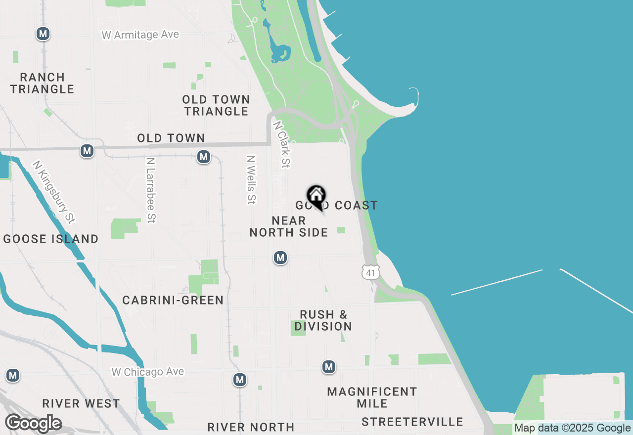 Map of 1320 N State Parkway #8-9C, Chicago, IL 60610