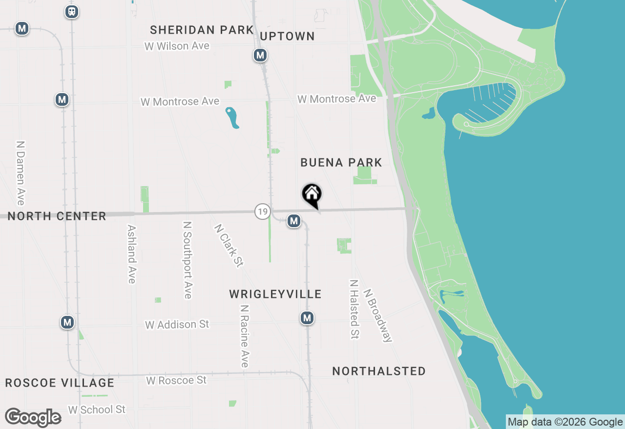 Map of 923 W Irving Park Road #2E, Chicago, IL 60613