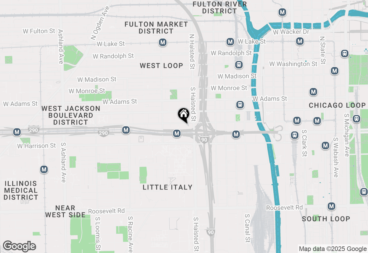 Map of 400 S Green Street #417, Chicago, IL 60607